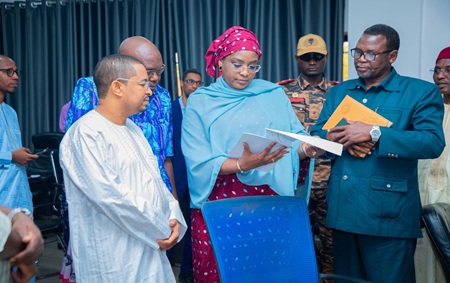 Visite de terrain NITA Transfert d'Argent