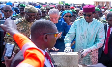 Lancement à Karey Gorou des travaux de construction d’une 3ème usine de traitement d’eau potable pour desservir la ville de Niamey