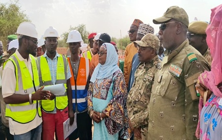 La Ministre de l’Énergie en visite de travail dans les départements de Damagaram Takaya et Magaria