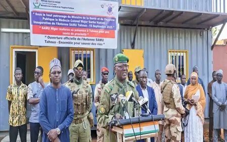 Inauguration de l’antenne régionale SAMU Tahoua ce 15 septembre 2025
