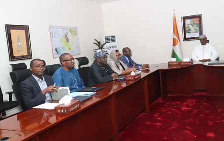 Niamey : une délégation de la  Banque Mondiale au cabinet du Premier ministre