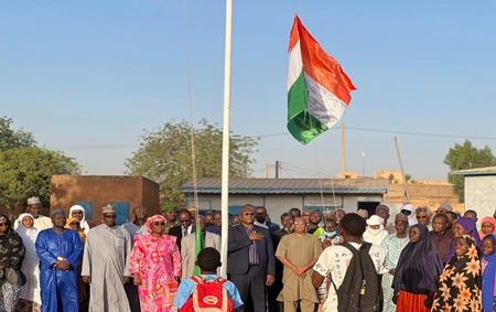 Dans le cadre de l'initiative « Une semaine, une école », les Centres Communautaires d'Éducation Alternative des Jeunes (CCEAJ) de l'école Askia (Boukoki) et de Koubia ont été mis à l'honneur