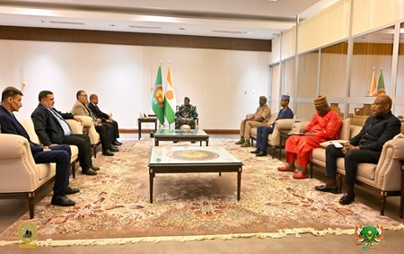 Coopération : La question des hydrocarbures au centre des échanges entre le Président Abdourahamane Tiani et l’ambassadeur d’Algérie au Niger