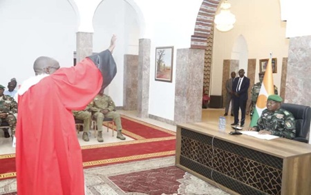 Niger : Le nouveau procureur Général près la cour d’Etat prête serment