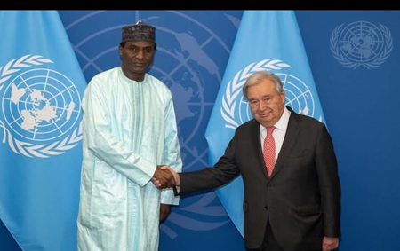 Nations Unies : Entretien entre le Secrétaire général et le Premier Ministre du Niger