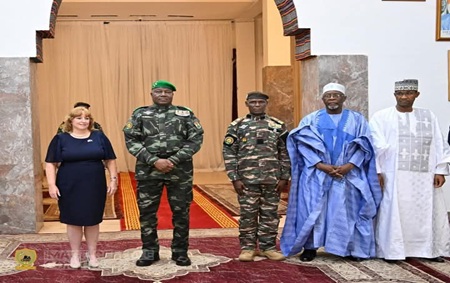 L’ambassade des USA au Niger se dit fière que la diplomate Kathleen FitzGibbon ait présenté ses Lettres de Créance au Président Tiani