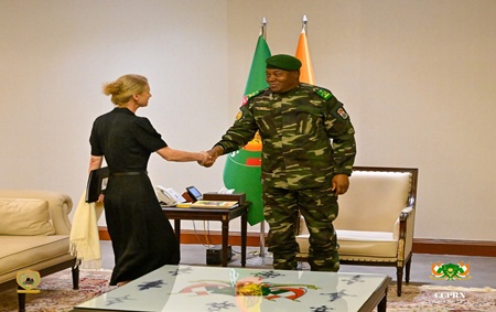 L'Ambassadeur du Royaume -Uni au Niger fait ses adieux au Président Abdourahamane Tiani