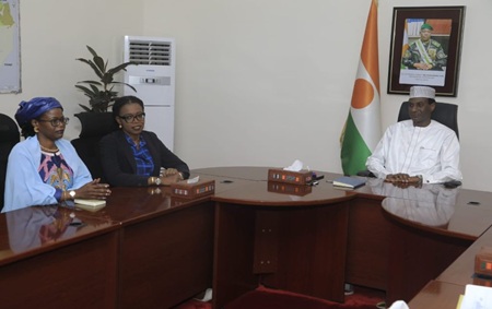 Niamey : La coordinatrice du système des nations unies fait ses adieux au Premier Ministre