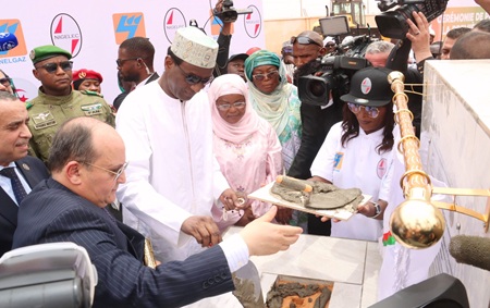 Niamey : Pose de la 1ère pierre d’une centrale électrique de ‘’ Solidarité Algero-Nigérienne’’ de 40 Mégawatts
