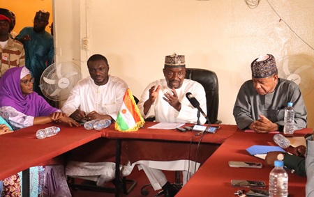 Niamey : Le nouveau Ministre de la communication visite la radio ‘’Voix du Sahel’’ et la télévision nationale (RTN)