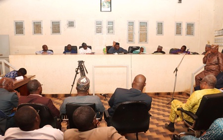 Justice : Le Ministre Alio Daouda dans les locaux du tribunal de grande instance hors classe de Niamey