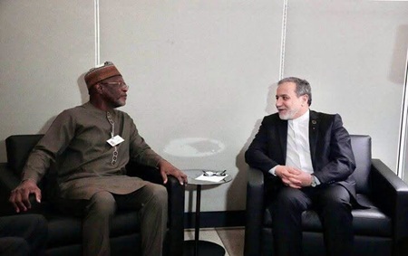 New York : le Ministre Bakary Yaou Sangaré s’entretient avec son homologue iranien