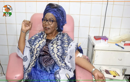 Niamey : le MCPH organise une séance de don de sang au CNTS