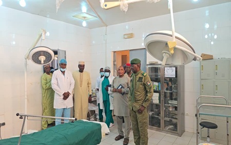 Le Ministre de la Santé dans les structures sanitaires du département de Tchintabaraden