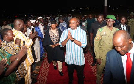 Arrivée du Premier Ministre Burkinabè au Niger