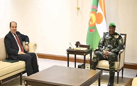 L’ambassadeur d’Égypte au Niger fait ses adieux au Président de la République