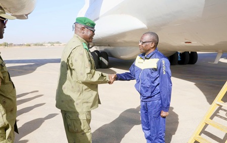Arrivée à Niamey du Préfet de Bilma et ses 4 collaborateurs enlevés en juin 2024
