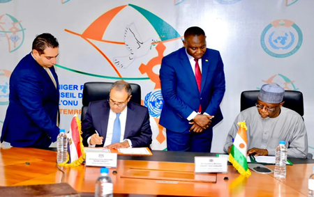 Le Niger et l’Egypte signent un mémorandum d’accord pour un dialogue stratégique durable