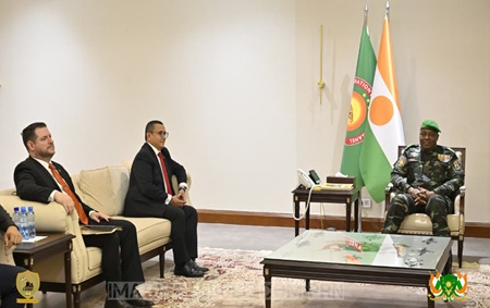 Niamey : Le Président Tiani reçoit une délégation vénézuélienne